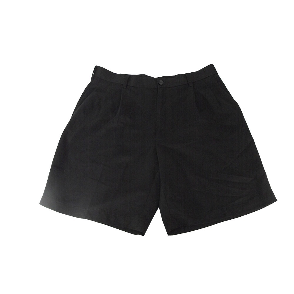 Roundtree & Yorke shorts men's 34 x 8 black microfiber Comfort waist